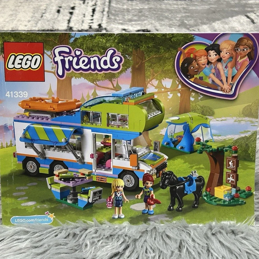 Lego Friends 41339 Mia's Camper Van Lego Instructional Manual Only *No Bricks*